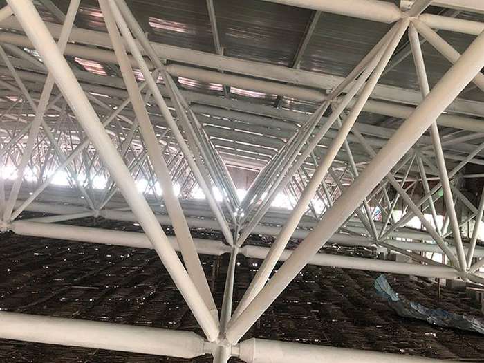 迁安大型螺栓球网架施工厂家